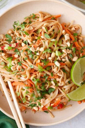 Asian noodle salad recipe.