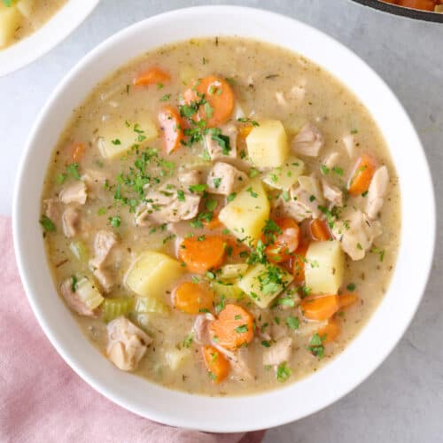 Chicken stew recipe.