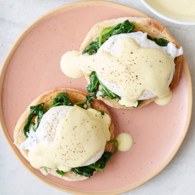 Eggs Florentine recipe.