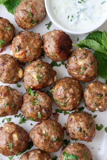 Lamb Meatballs.