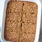 Baked oatmeal recipe.