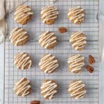 Carrot cake cookies recipe.