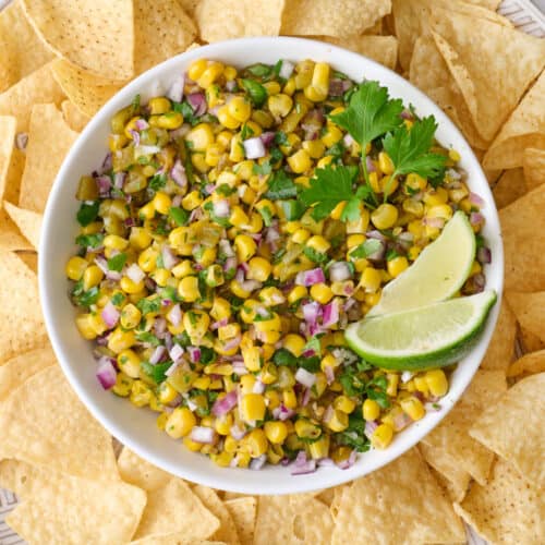 Corn salsa recipe.