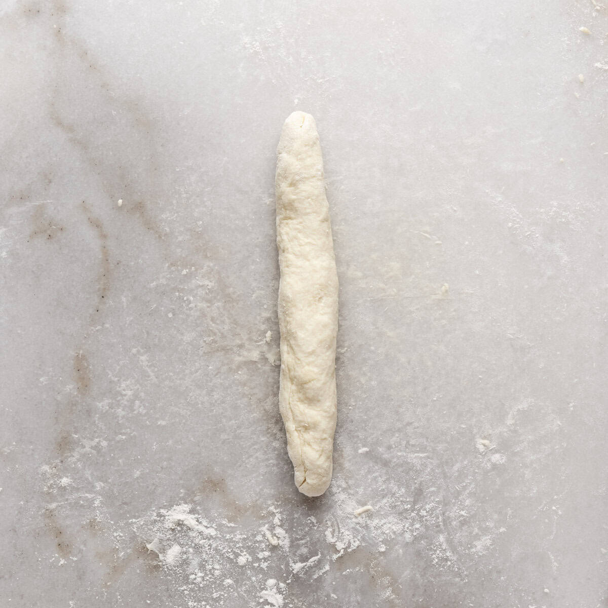 One piece rolled into a rope.