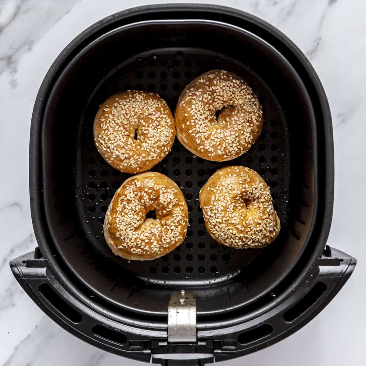 Recipe after air frying.