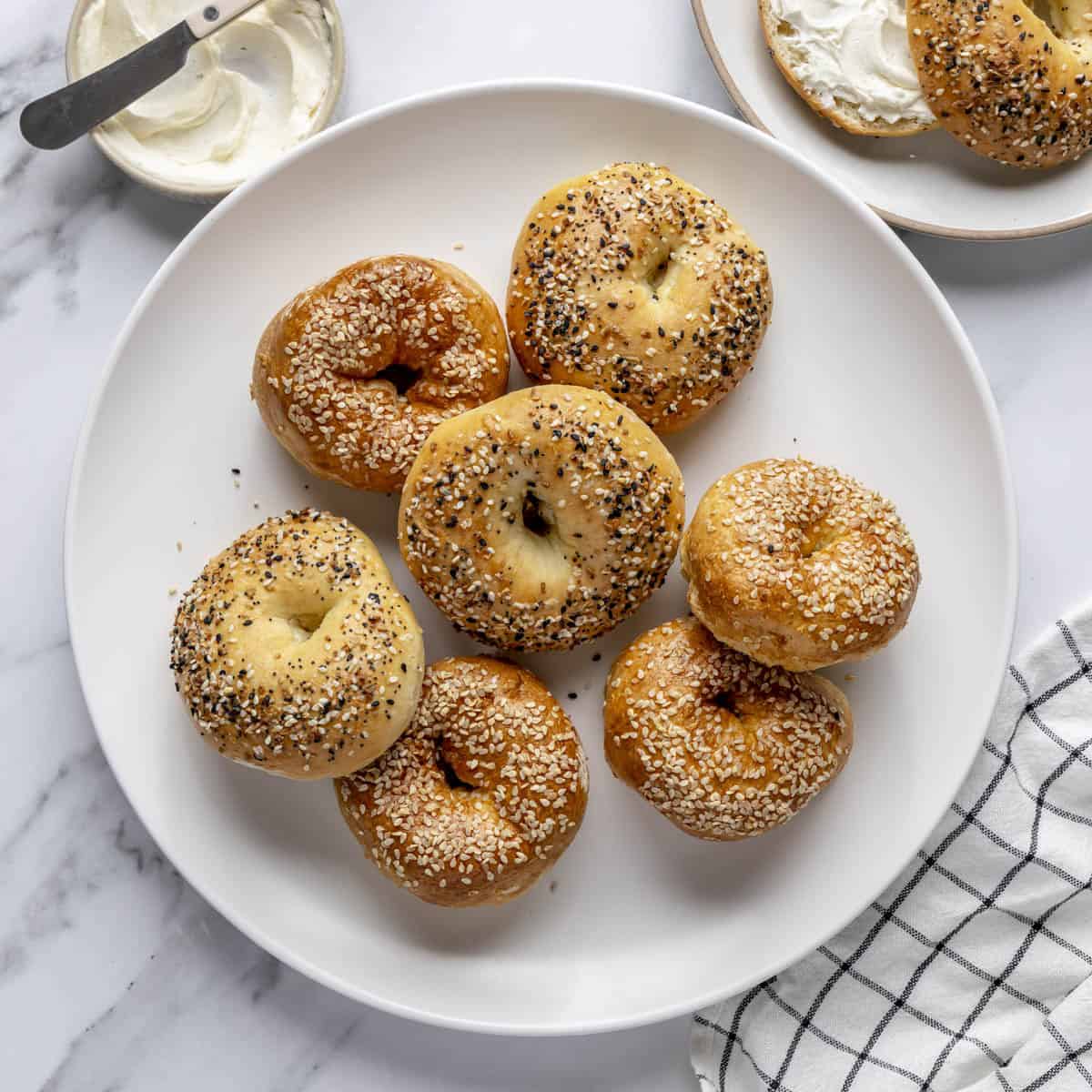 Cottage cheese bagel recipe.