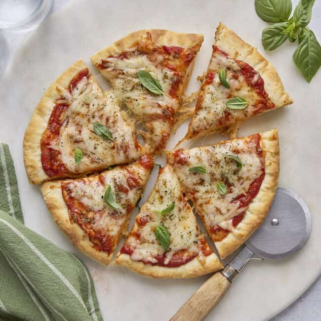 Cottage cheese pizza recipe.