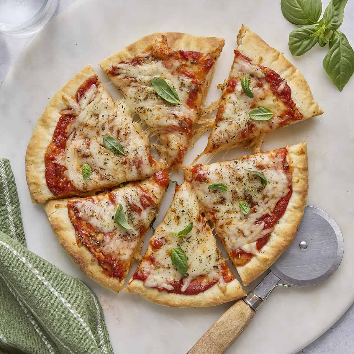 Cottage cheese pizza recipe.