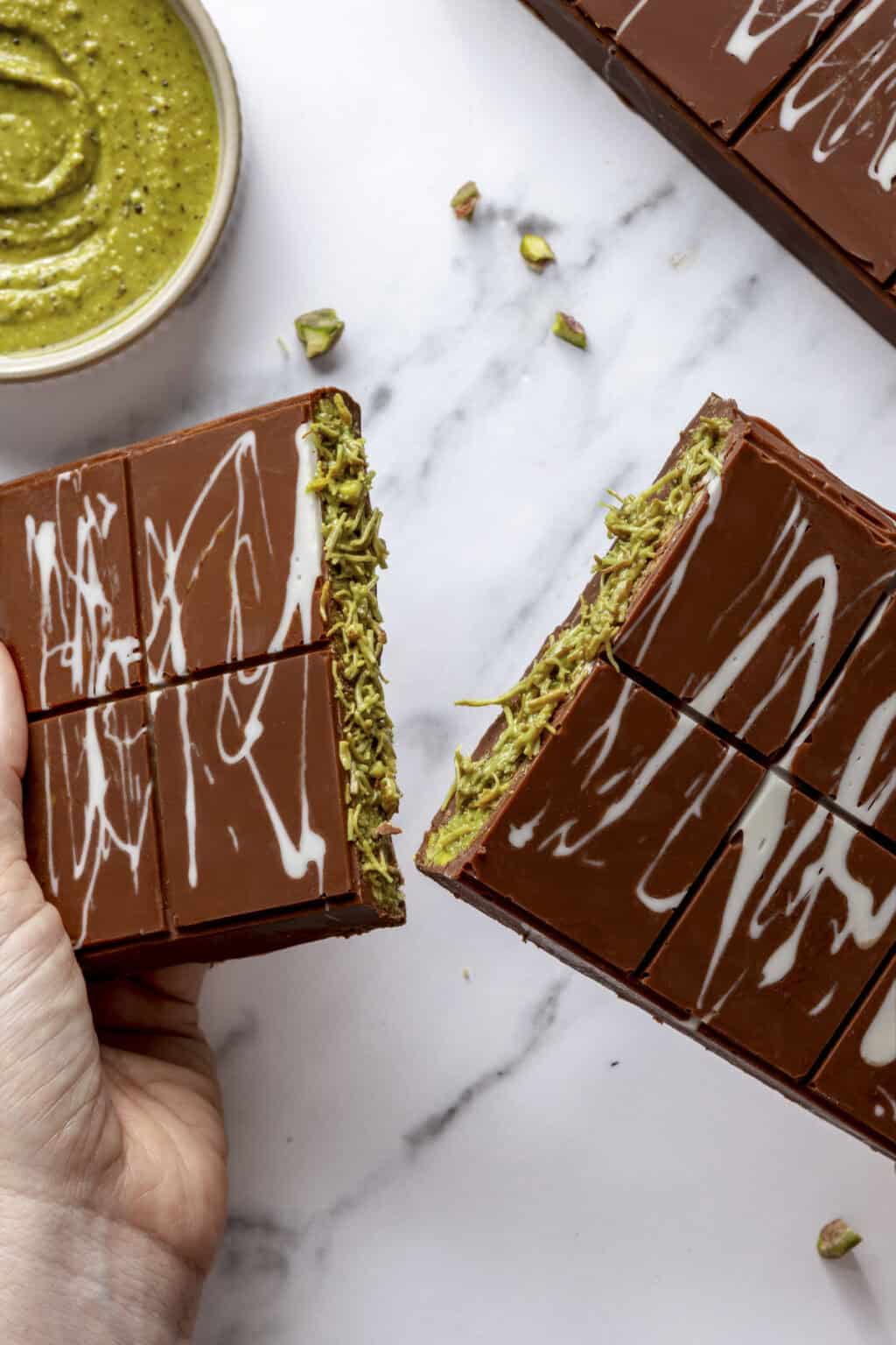Dubai Chocolate Bar Recipe TikTok Viral Recipe)