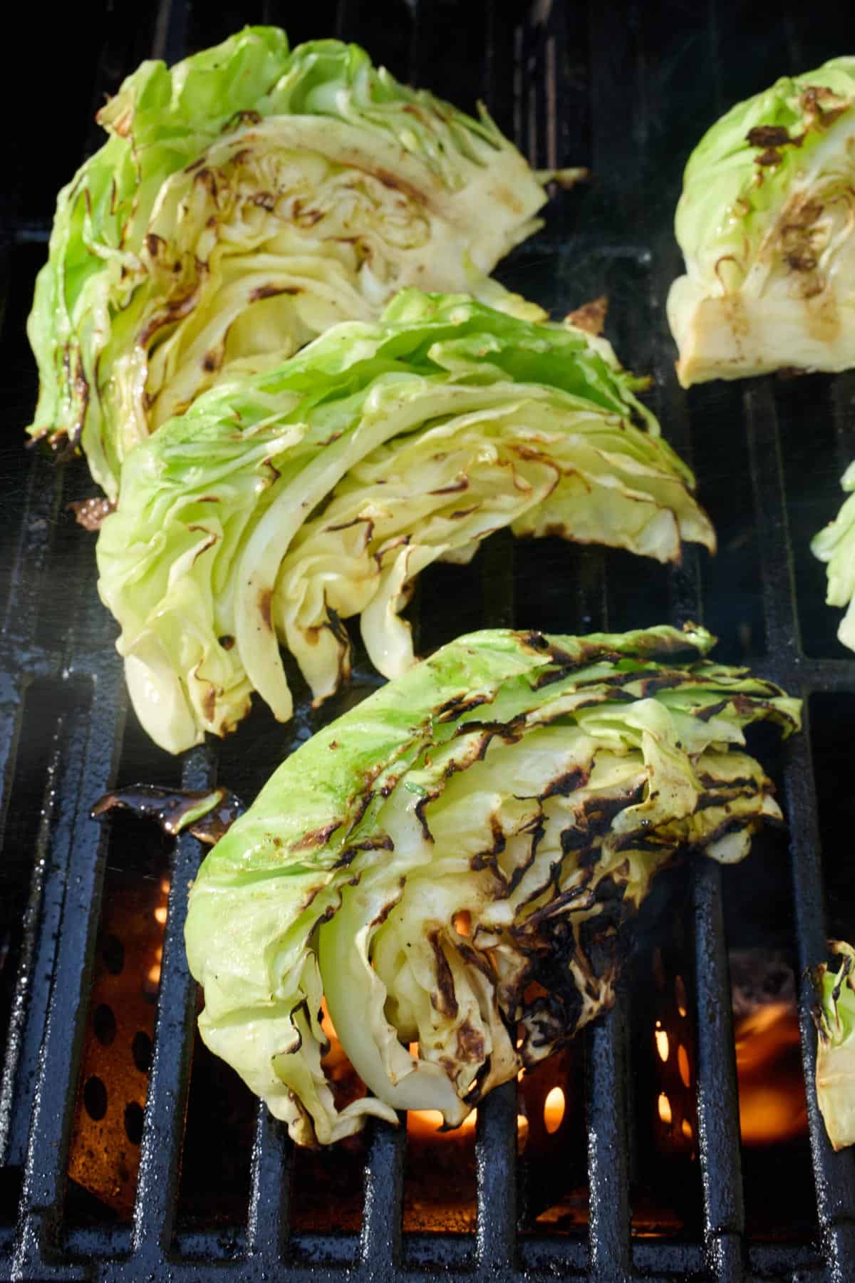 After flipping to show grill char.