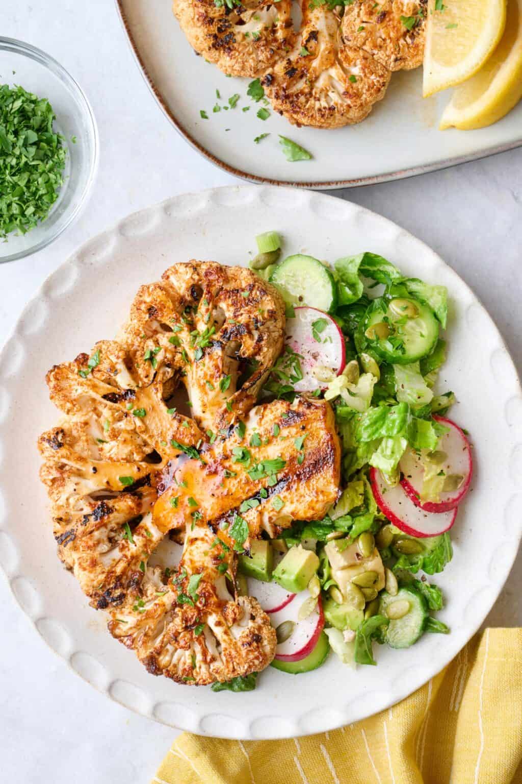 Perfect Grilled Cauliflower Steaks Recipe