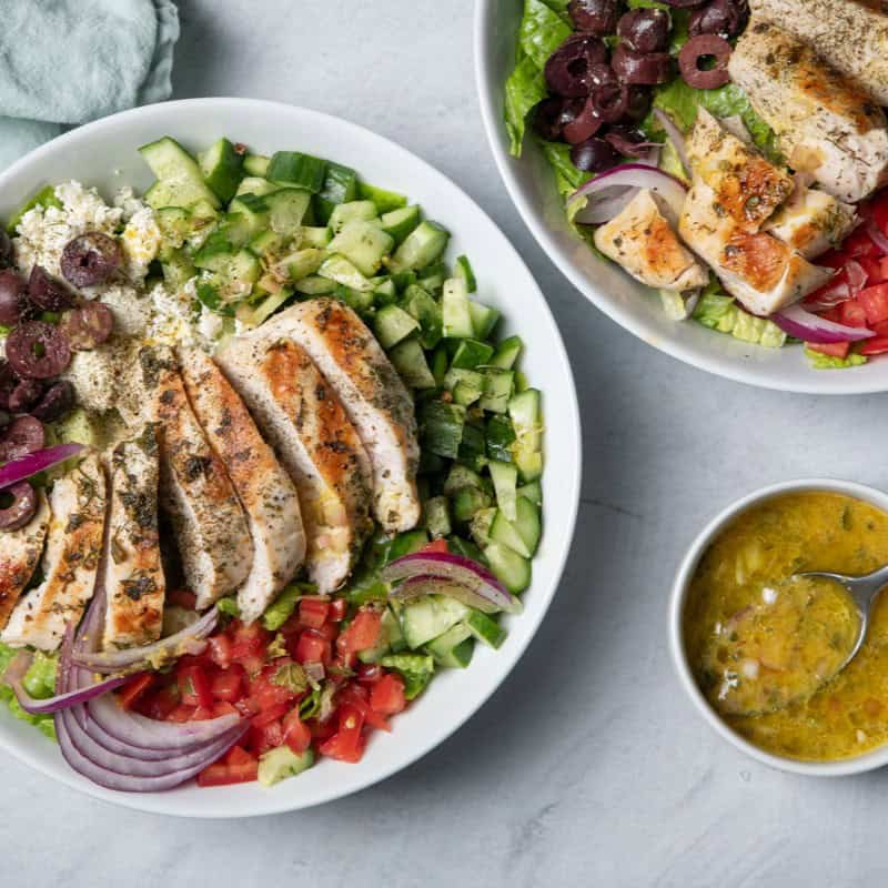 Mediterranean Chicken Salad Recipe.