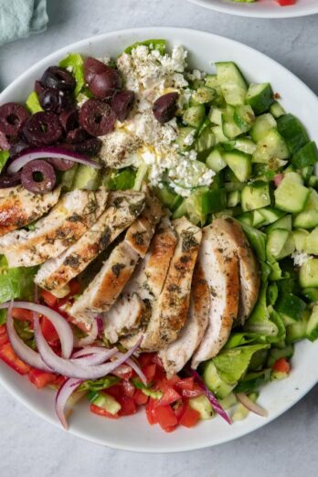 Mediterranean Chicken Salad Recipe.