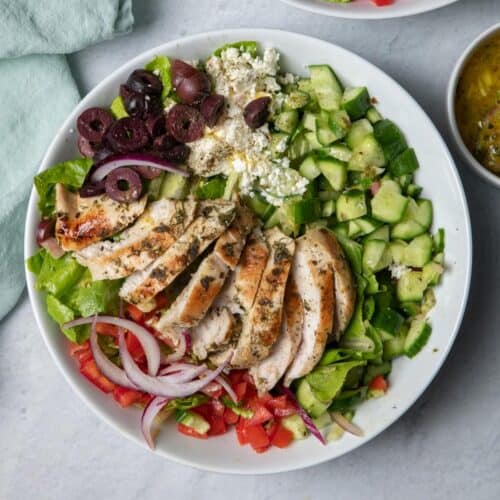 Mediterranean Chicken Salad Recipe.