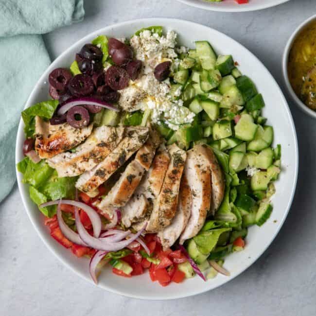 Mediterranean Chicken Salad Recipe.