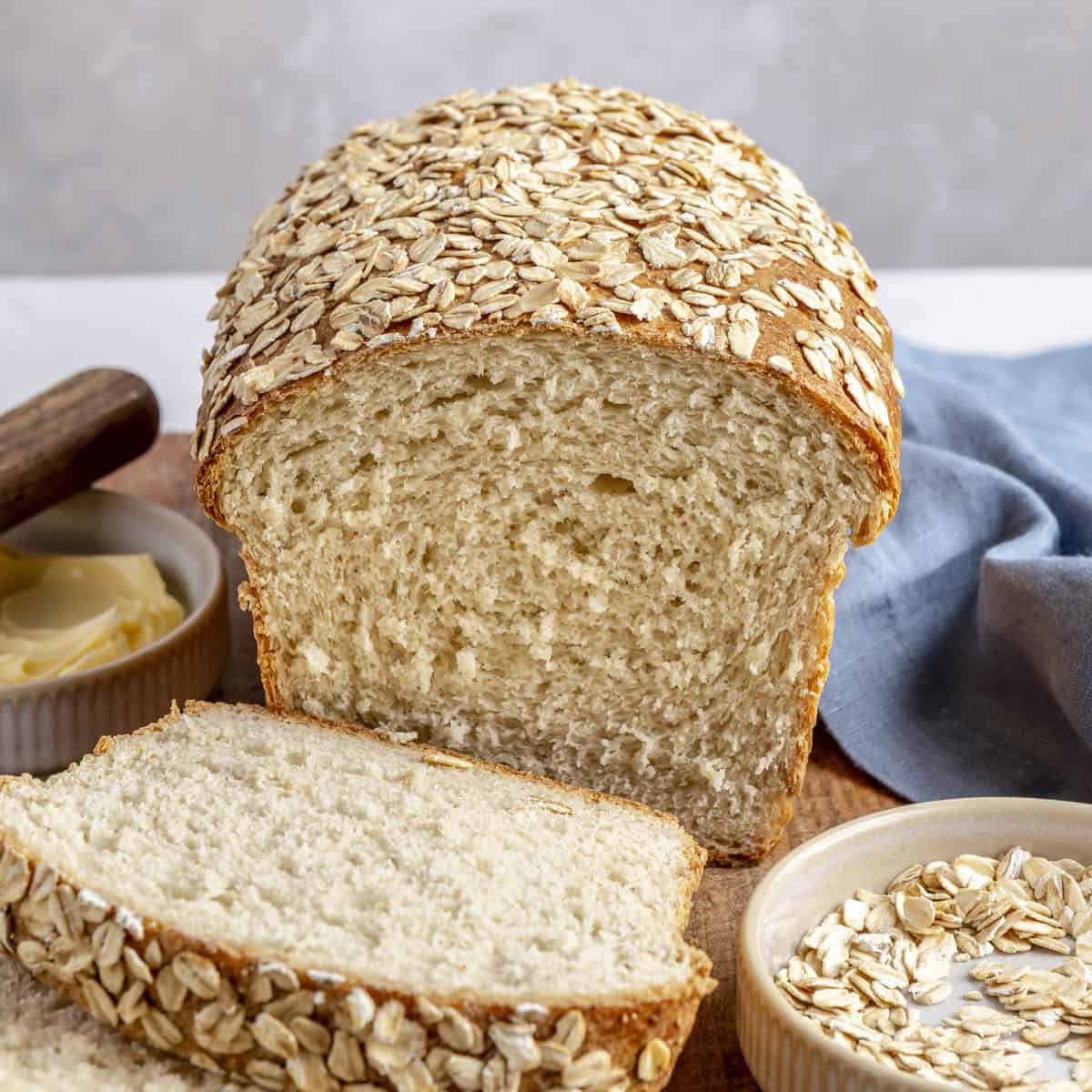 Oatmeal bread recipe.