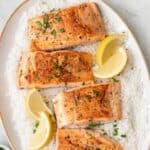 Pan seared salmon recipe.