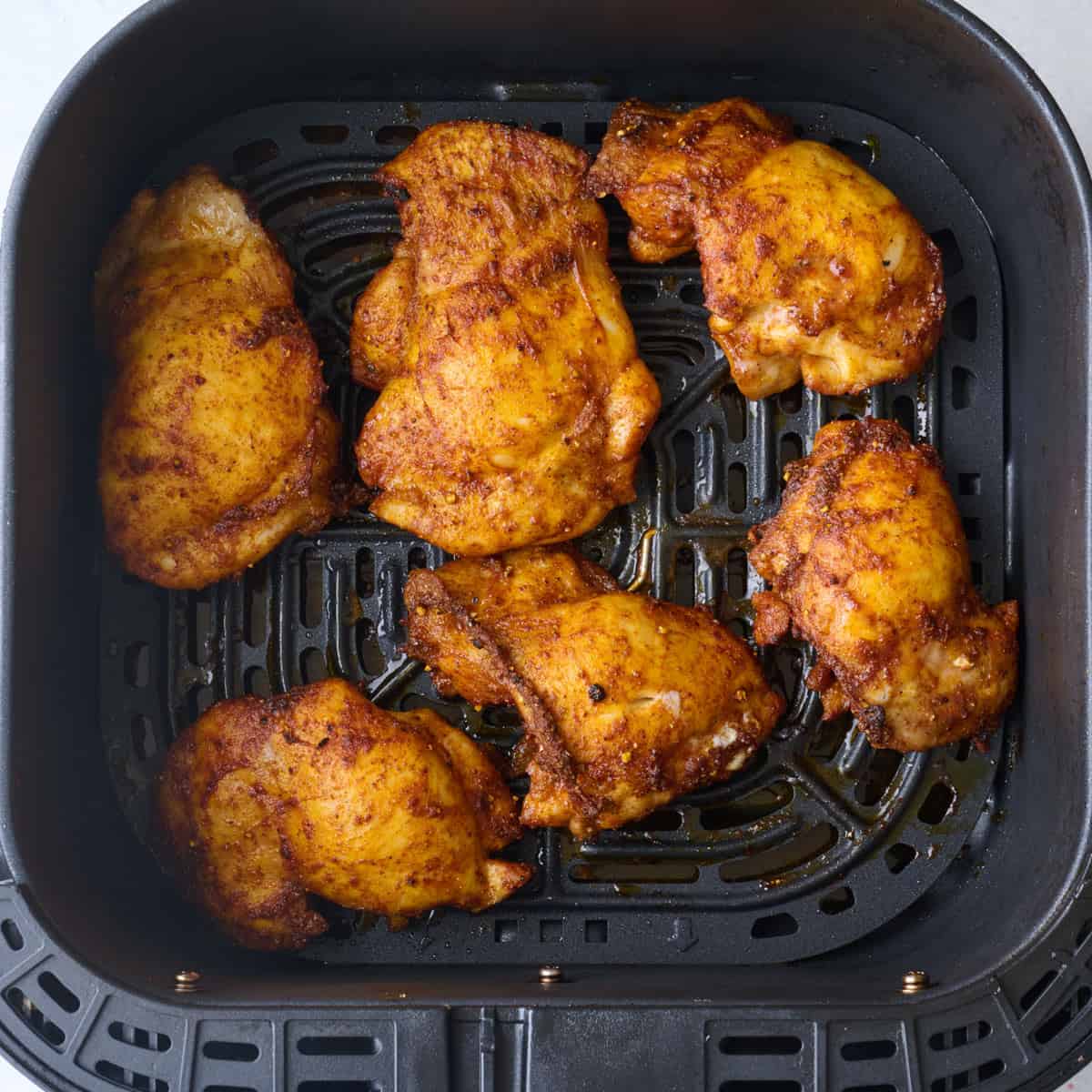 Chicken after air frying.