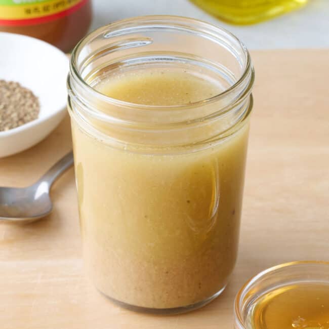 Apple cider vinaigrette recipe.