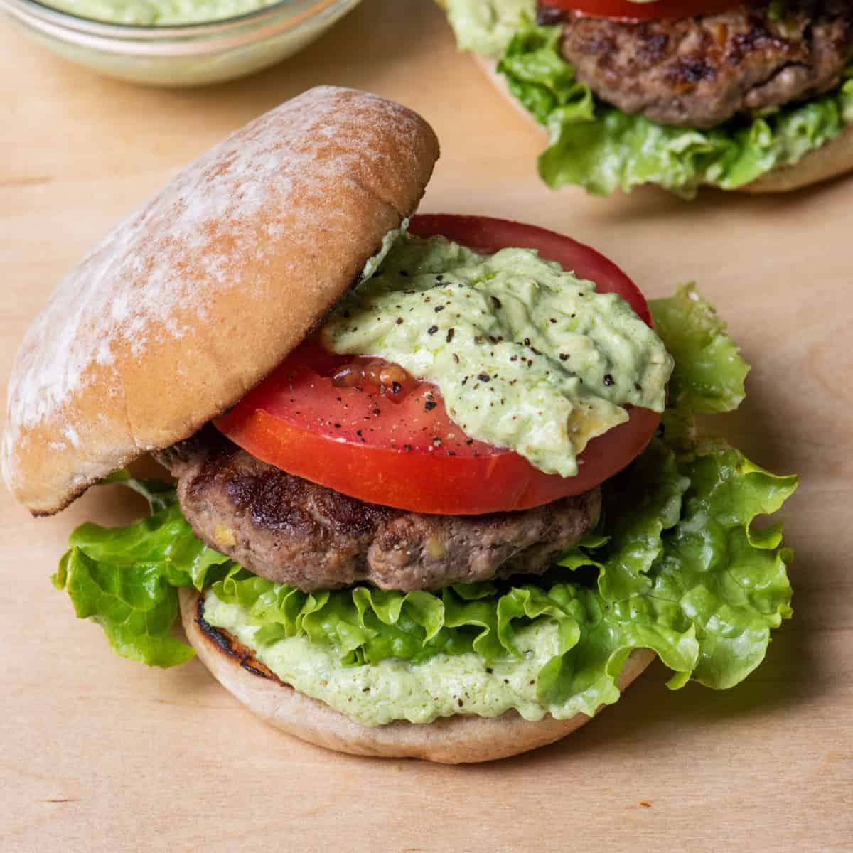 Avocado Burger Recipe-image