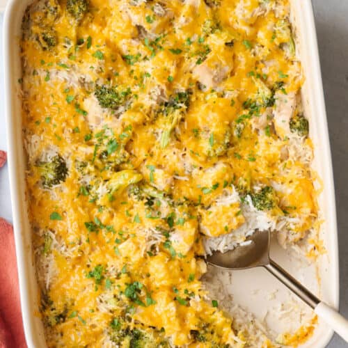 Chicken broccoli rice casserole recipe.