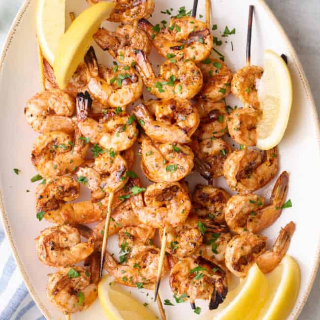 Grilled shrimp recipe.