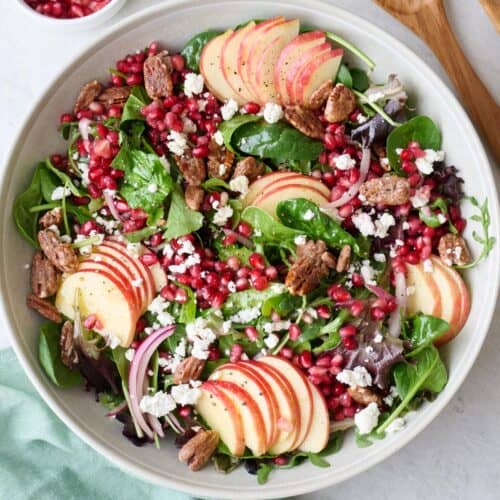 Pomegranate salad recipe.