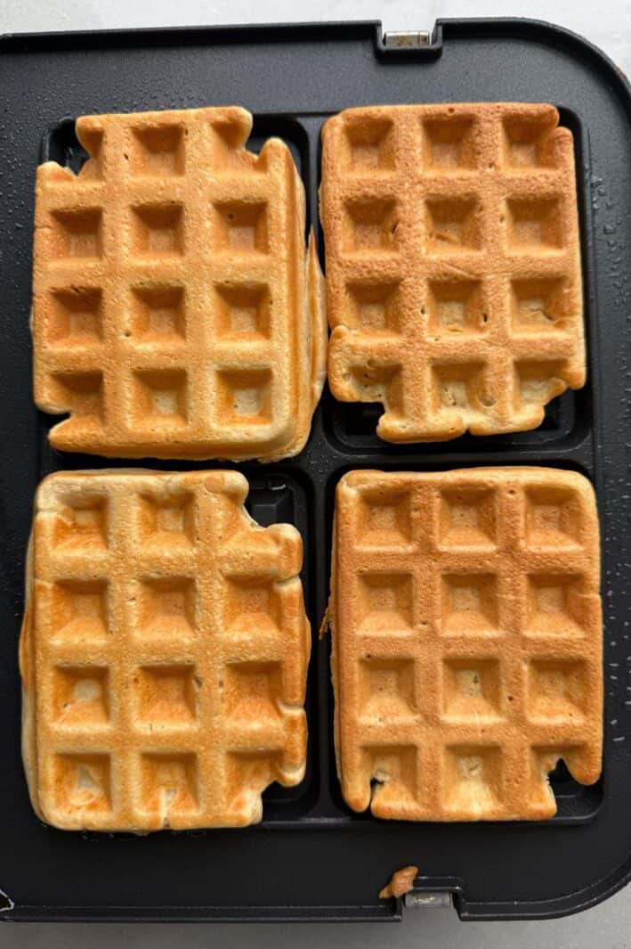 Protein waffle recipe.