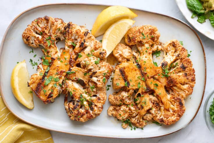 Perfect Grilled Cauliflower Steaks Recipe