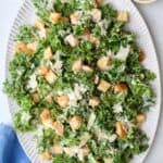 Kale caesar salad recipe.