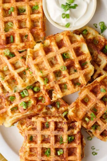 Potato waffle recipe.