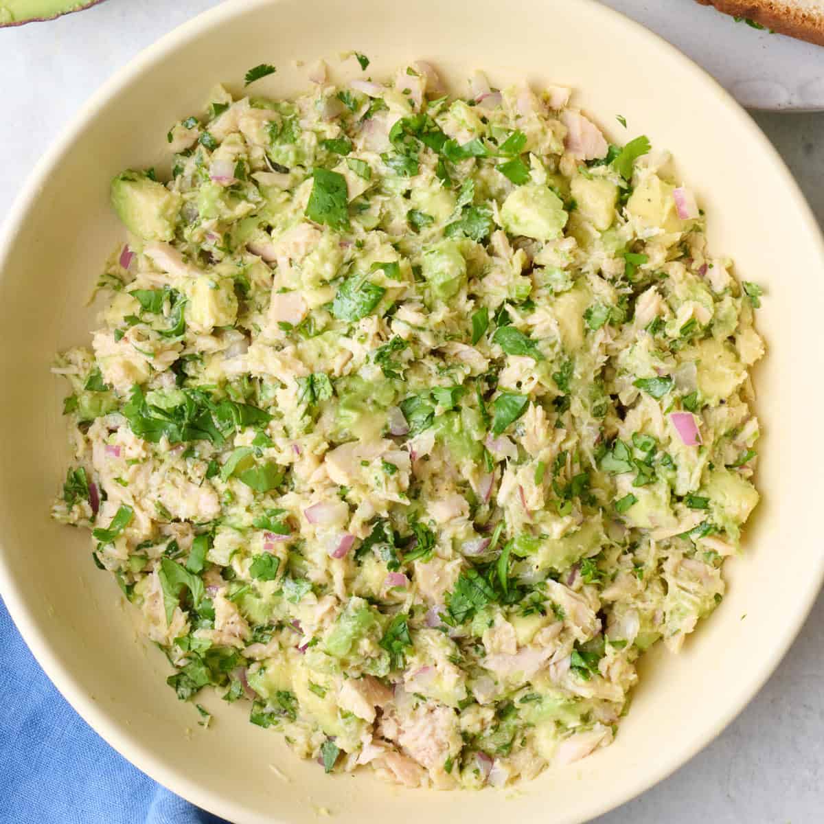 Avocado Tuna Salad Recipe