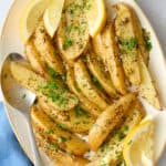 Greek lemon potatoes recipe.