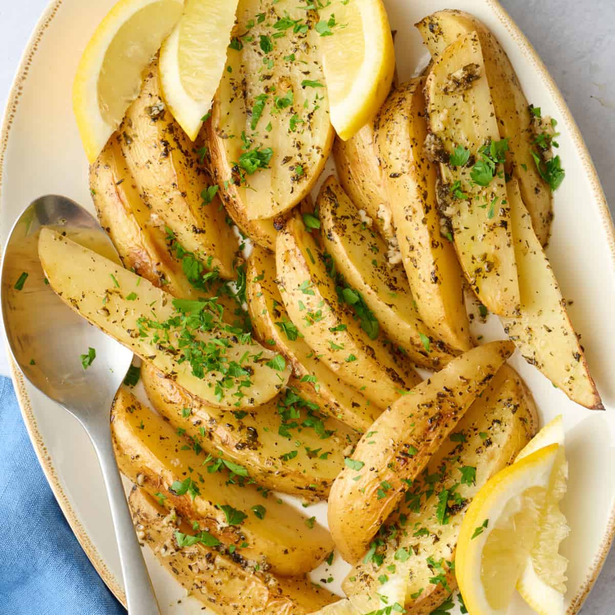 Greek Lemon Potatoes Recipe