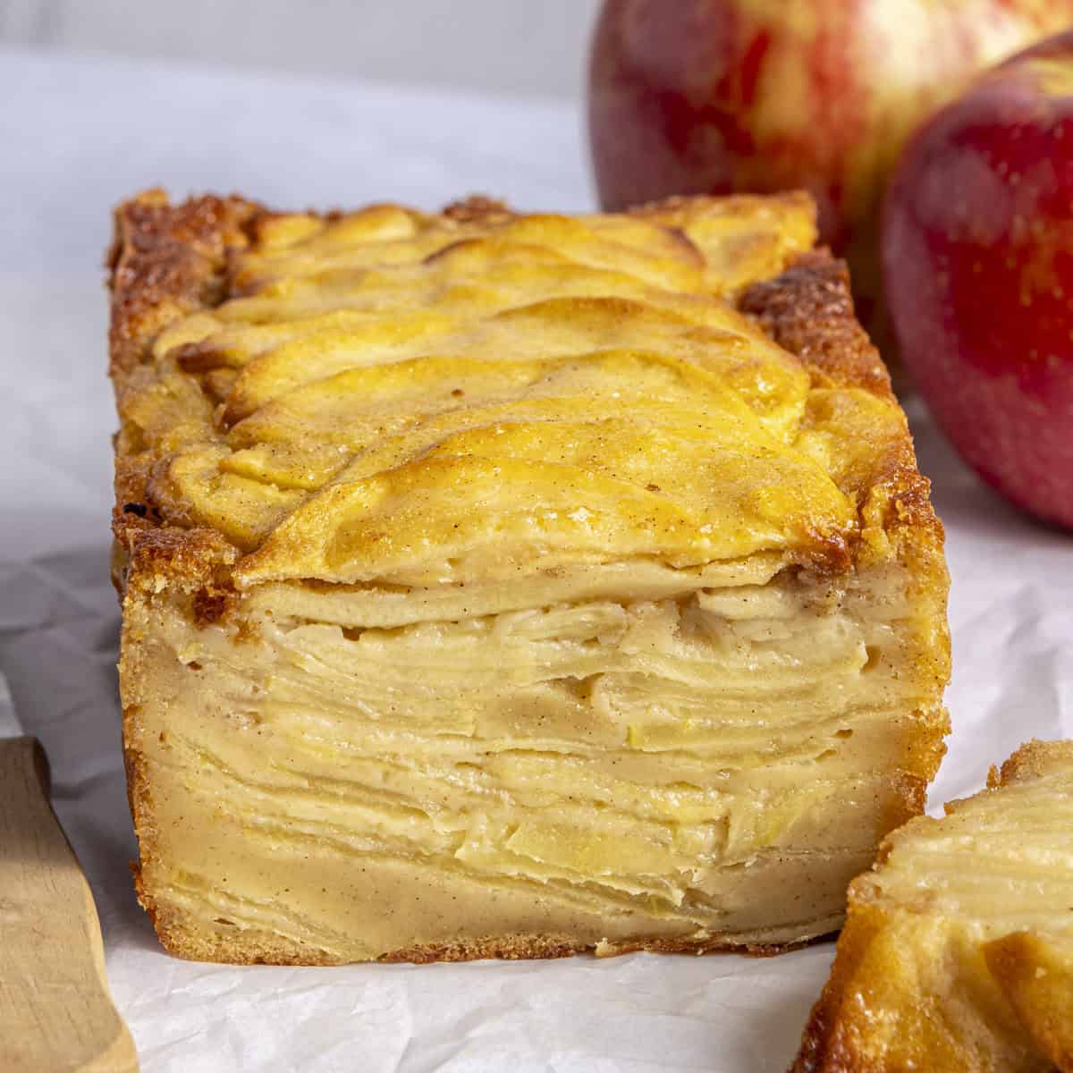 Invisible Apple Cake Recipe