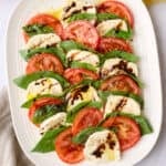 Caprese salad recipe.