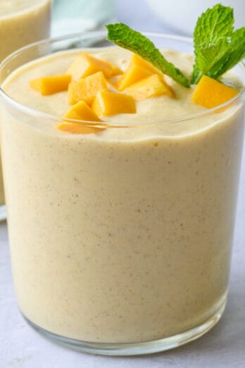 Mango smoothie recipe.