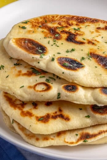 Easy naan recipe.