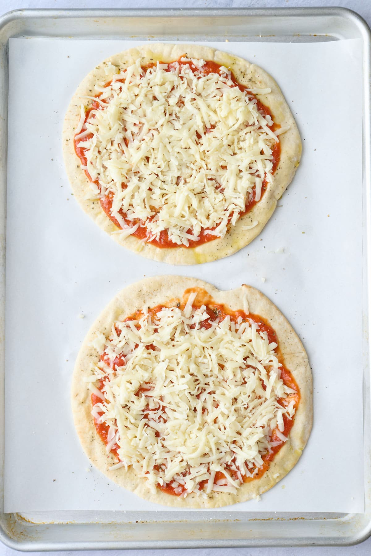 Shredded cheese added.