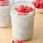 Yogurt chia pudding recipe.