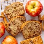 Best cinnamon apple bread recipe.