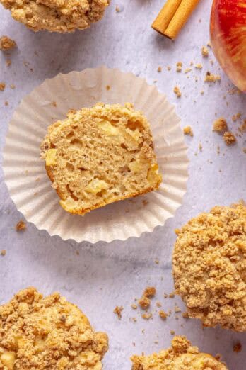 Apple cinnamon muffins recipe.