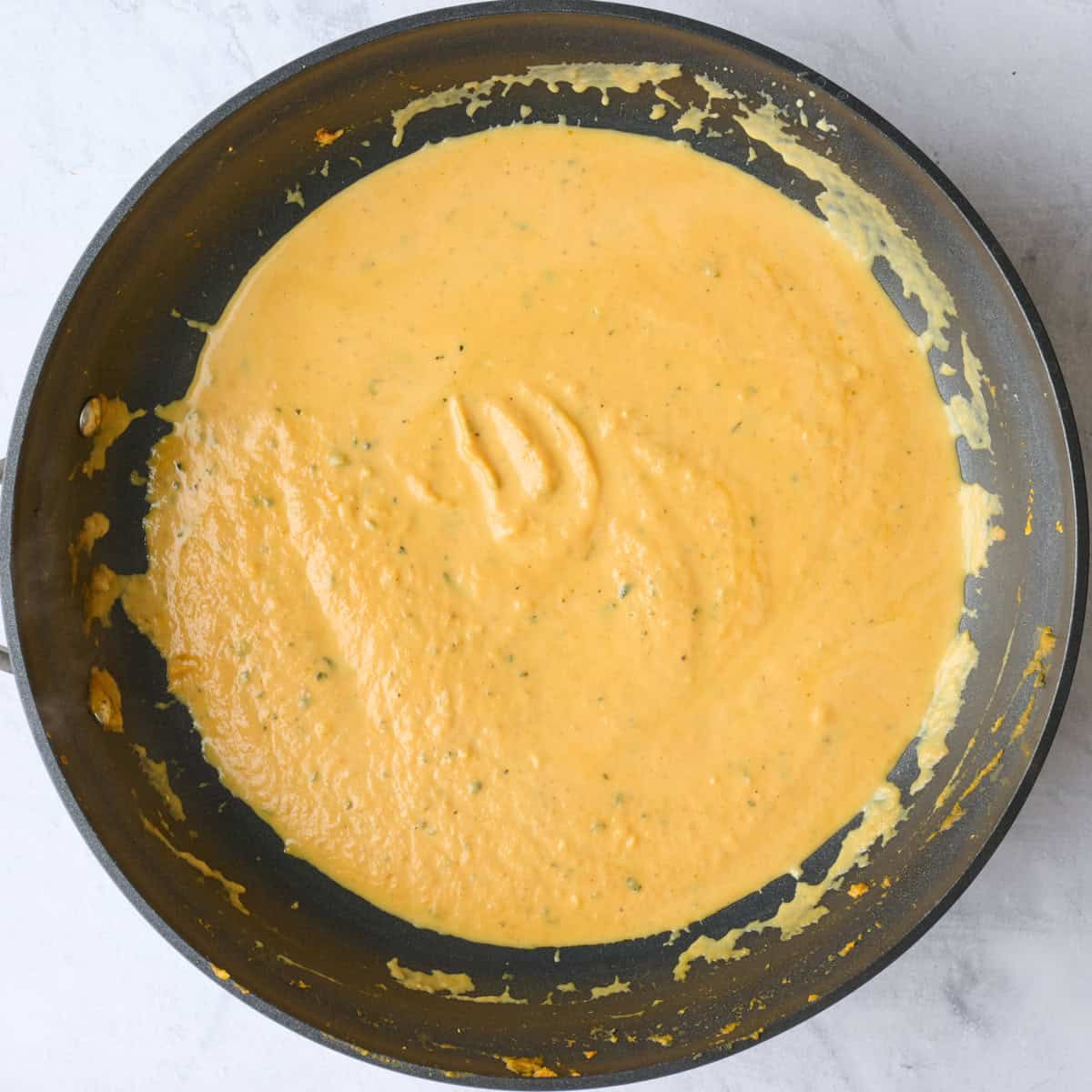 Sauce after combining.