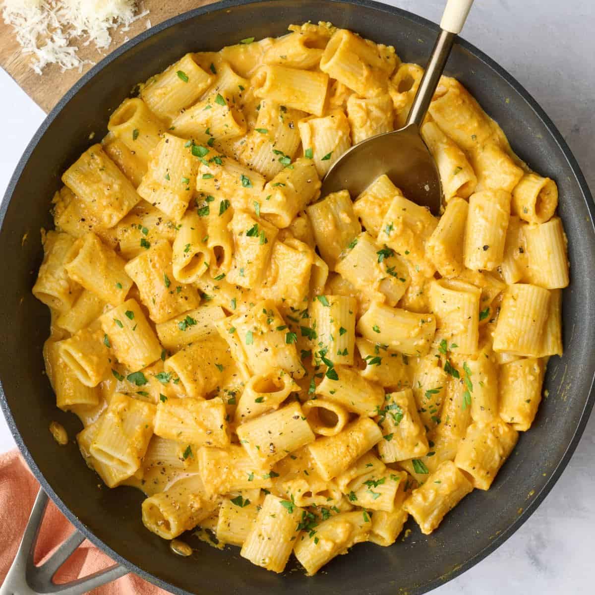 Creamy Pumpkin Pasta