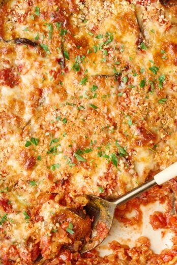 Eggplant casserole recipe.