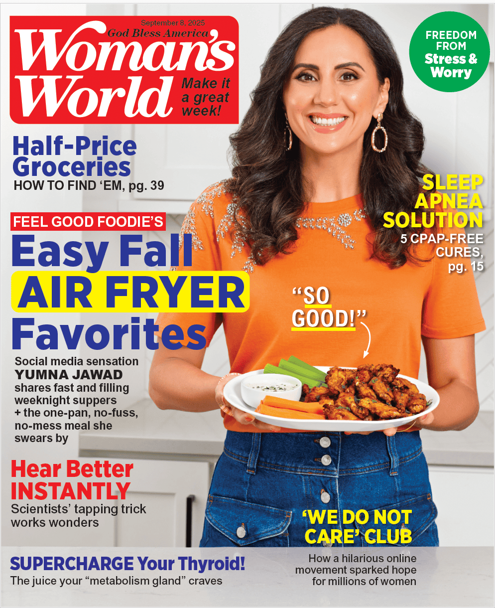 Yumna on cover of Woman's World