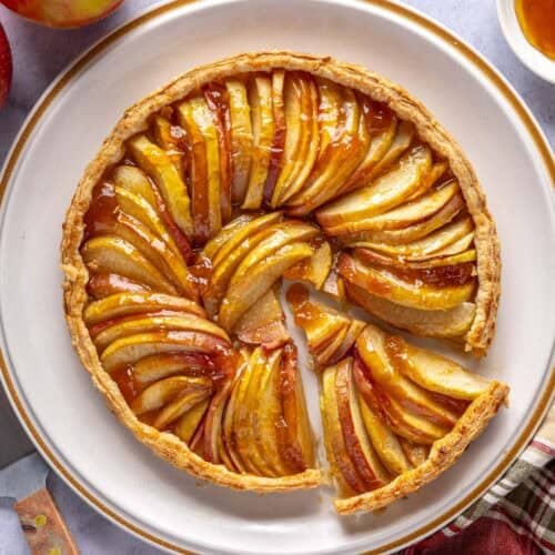 Easy apple tart recipe.