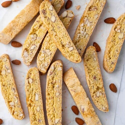 Classic almond biscotti recipe.