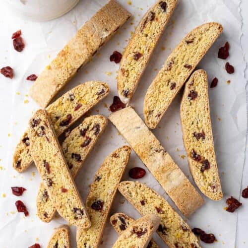 Cranberry orange biscotti recipe.