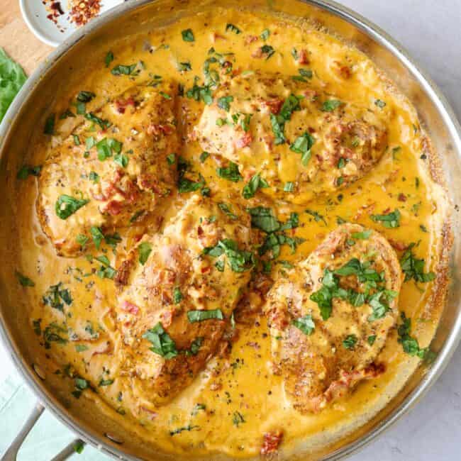 Easy marry me chicken recipe.